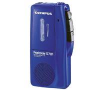 Olympus Pearlcorder S701 Micro Cassette Dictation Machine, Blue