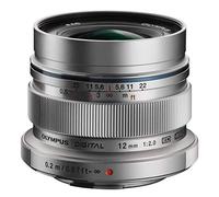 Olympus M.Zuiko Digital ED 12mm f/2.0 Lens in Silver