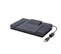 OM Digital Solution USB Foot Pedal RS28N - 3-Pedal Professional Hands-Free Transcription Control