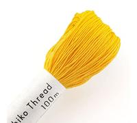 Olympus Sashiko Thread 100m Skein col.111 -Golden Yellow- Japanese Embroidery & Quilting