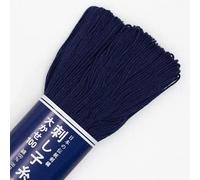 Olympus Sashiko Thread - 100m Skein - Japanese Embroidery & Quilting Thread (103-Navy)
