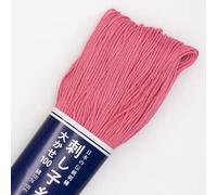 Olympus Sashiko Thread - 100m Skein - Japanese Embroidery & Quilting Thread (110-Rose Pink)