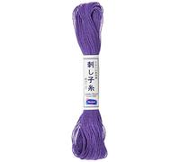 Olympus Sashiko Thread 20m Skein Colour 19 -Purple- Japanese Embroidery & Quilting