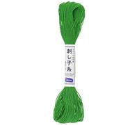 Olympus Sashiko Thread 20m Skein Colour 26 -Emerald Green- Japanese Embroidery & Quilting