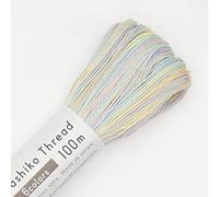 Olympus Thread Embroidery Thread, Sashiko 32.8 ft (100 m), 6colors 302 Colors