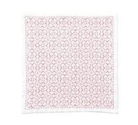 Olympus Thread Hitomezashi Sashiko Embroidery Kit Handkerchief iine Cherry Blossom Printed Fabric, Multi-Colour