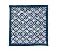 Olympus Thread Hitomezashi Sashiko Hana Fukin Jyuji-Hanazashi Printed Fabric, Multi-Colour
