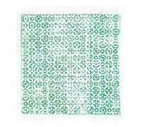 Olympus Thread Hitomezashi Sashiko Hana Fukin Marguerite Printed Fabric Embroidery Kit