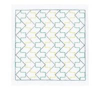 Olympus Thread Sashiko Hana Fukin Pop Designs Arrows Fabric Printed Embroidery Kit