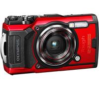 Olympus Tough TG-6 Action Camera, 12 Megapixel, Digital Image Stabilisation, 4x Wide-Angle Zoom, 4K Video, 120 fps, Wi-Fi, Red