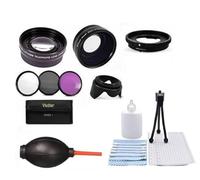 Olympus Tough TG Series Lens Kit: Wide Angle + Macro + Telephoto Zoom + Filter Set with Adapter