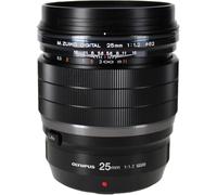 Olympus V311080BU000 M. Zuiko Digital ED 25 mm 1:1.2 Pro Lens, Suitable for All MFT Cameras ( OM-D & PEN Models, Panasonic G-Series), Black