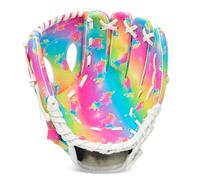 OlyPegic Youth Baseball Glove for Kids 3-9 - Easy Break-in Synthetic Leather | PU Palm | Breathable Mesh | Soft Lining | Tee Ball & Little League | Boys & Girls | Lightweight Durable Mitt