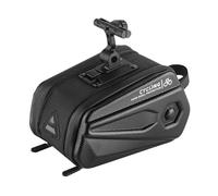 OLYSPM Bike Bag, 2.6L Waterproof Saddle Bag, Hard Shell, MTB/Road/City Bike