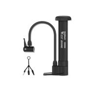 OLYSPM Bike Pump,Bicycle Pump,Mini Bike Pump for Easy Carry,Multi-Purpose Cycle Pump with 1 Ball Needle and 2 Valves for All Bikes and Sports Ball,Swimming Rings,Balloon