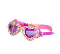 OLYSPM Heart Swimming Goggles,Kids Swim Goggles with Anti-Fog,No Leaking,UV Protection for 5 to 15 Years,Swimming Goggles for Kids as a Birthday Gift