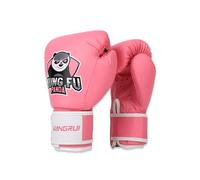 OLYSPM Kids Boxing Gloves,Boxing Gloves Kids,Muay Thai Gloves Leather and Polyurethane Liner,Breathable 6oz Boxing Gloves for Kids from 5 to 14 Years Old