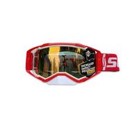 OLYSPM Motocross Goggles,Motorbike Goggles with Nose Guard and Three-layer Sponge Lining,Anti-fog UV Protection Motorcycle Goggles for Cycling,Skiing,Climbing