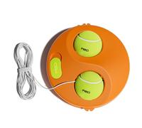 OLYSPM Tennis Trainer,Tennis Practice Device,Tennis Trainer Rebound Ball with 2 Tennis Balls,1 Elasticated Cord,1 Storage Bag,Portable Tennis Training Tool for Adults,Kids,Beginners