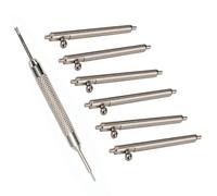 Olytop 18mm Quick Release Pins for Garmin Venu 3S / Venu 4 41mm / Venu 2S / Vivoactive 4S / Vivomove 3S / Forerunner 265s/255s/ Pin Spring Bars, 6PCS Stainless Steel Watch Band Pins Diameter 1.5mm +