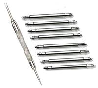 Olytop for 22mm Spring Bars Watch Pins Replacement Pins 8 PCS Diameter 1.5mm with Watch Band Remove Tool (22mm)