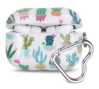 Olytop for Airpods Pro 3 Gen Case 2025, Cute Cactus Airpods Pro 3rd Generation Protective Cover Hard Skin Women Girl with Keychain for Apple iPod Pro 3 Gen- Cactus
