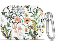 Olytop for AirPods Pro 3 Gen Case Flower 2025, Cute Ladybugs Air pods Pro 3rd Generation Protective Hard Skin Women Girl with Keychain for Apple iPod Pro 3 Gen Case - Flower/Cactus