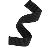 Olytop Nylon Band for Garmin Instinct/Instinct 2 Solar Watch Bands, Hook & Loop Quick Dry Nylon Ultralight Sport Wristband Strap for Garmin Instinct Tactical/Esports/Solar/Tide/2 Surf Smartwatch,Black