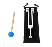 OM 136.1Hz Solfeggio Tuning Fork with Silicone Hammer Bag for DNA Repair Healing, Perfect Healing, Musical Instrument, Sound therapy, Vibration, Heart Chakra Yoga