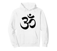 Om Aum Symbol. Sacred Spiritual Meditation Zen Art. Pullover Hoodie