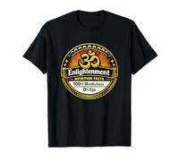 Om Enlightenment Mindfulness Retro T-Shirt