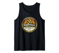 Om Enlightenment Mindfulness Retro Tank Top