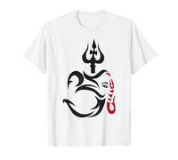 OM-Ganesha And Lord Shiva Divine Trident Trishul T-Shirt T-Shirt