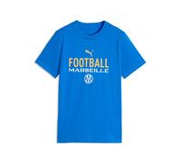 OM kids T-shirt Culture 2026/27 Bleu 14 ans