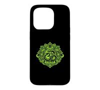 Om Mandala Snake Spiritual Yoga Case for iPhone 15 Pro