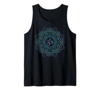 Om Mandalas Clear Tones Graphic Design Unisex Gift Tank Top