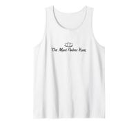 Om Mani Padme Hum A Mantra with Small Lotus Flower Tank Top