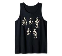 Om Mani Padme Hum Buddhist Meditation Mantra Tank Top