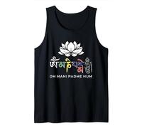 Om Mani Padme Hum Tibetan Mantra The Mantra of Purification Tank Top