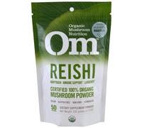 OM Mushroom Nutrition, Reishi, Mushroom Powder, 3.57 oz (100 g)