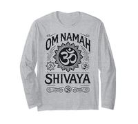 Om Namah Shivaya Meditation Mantra Spiritual Chakra Long Sleeve T-Shirt