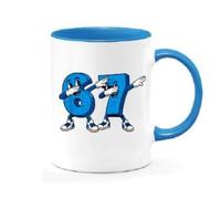 OM Print Hub Six Seven 67 Meme Novelty Mug SixSeven (Design 2)