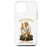 Om Sai Ram | Shirdi Sai Baba | Shraddha & Saburi | Sai Baba Case for iPhone 12 Pro Max
