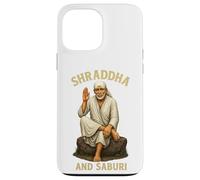 Om Sai Ram | Shirdi Sai Baba | Shraddha & Saburi | Sai Baba Case for iPhone 13 Pro Max