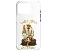 Om Sai Ram | Shirdi Sai Baba | Shraddha & Saburi | Sai Baba Case for iPhone 16 Pro