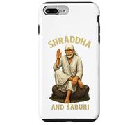 Om Sai Ram | Shirdi Sai Baba | Shraddha & Saburi | Sai Baba Case for iPhone 7 Plus/8 Plus