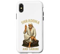 Om Sai Ram | Shirdi Sai Baba | Shraddha & Saburi | Sai Baba Case for iPhone X/XS