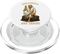Om Sai Ram | Shirdi Sai Baba | Shraddha & Saburi | Sai Baba PopSockets PopGrip for MagSafe