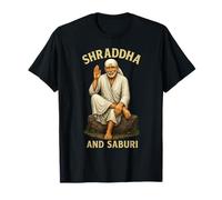 Om Sai Ram | Shirdi Sai Baba | Shraddha & Saburi | Sai Baba T-Shirt