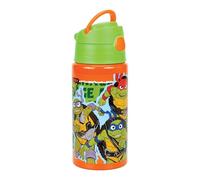OM SUPPLIES Characters Reusable Aluminium Sports Bottle 500ml - Holiday, Back to School Water Drinking Kids Lunch Children (Turtles)